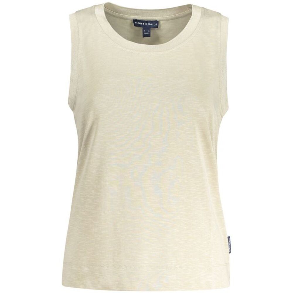 North Sails Beige Modal Women Tank Women's Top